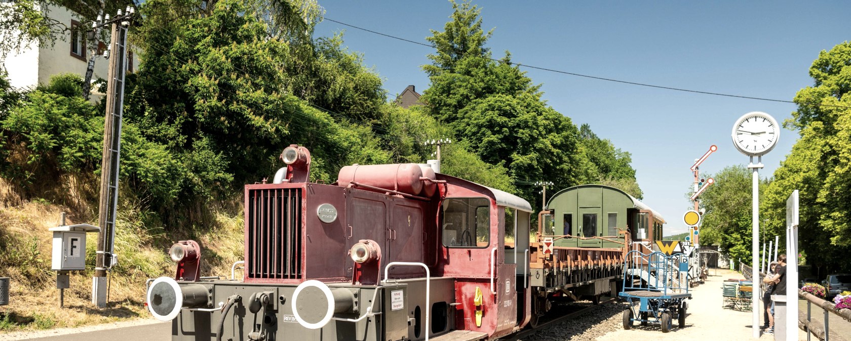Pronsfeld Bahnhof, © ET GmbH, D. Ketz Pronsfeld Bahnhof, © ET GmbH, D. Ketz