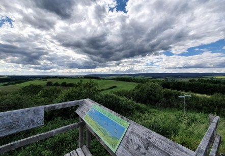 Eifel-Blick Katzenkopf, © Tourist-Information Prümer Land, Sebastian Wiesen Eifel-Blick Katzenkopf, © Tourist-Information Prümer Land, Sebastian Wiesen