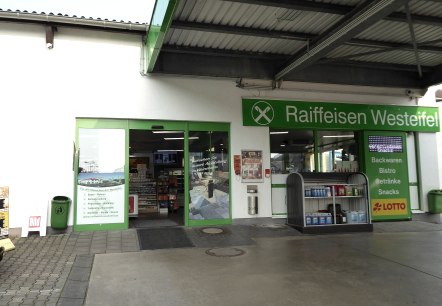 Raiffesienmarkt Tankstelle Prüm, © Tourist-Information Prümer Land Raiffesienmarkt Tankstelle Prüm, © Tourist-Information Prümer Land