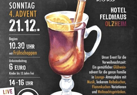 Eifel Glühen 2025, © Hotel Feldmaus Eifel Glühen 2025, © Hotel Feldmaus