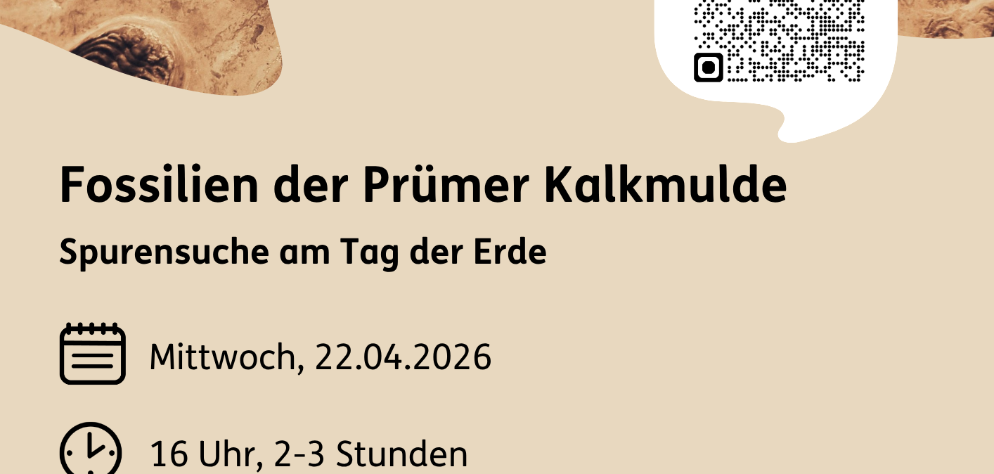 Plakat "Fossilien der Prümer Kalkmulde", © Naturpark Nordeifel e.V. Plakat "Fossilien der Prümer Kalkmulde", © Naturpark Nordeifel e.V.