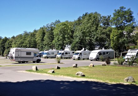 Wohnmobilstellplatz Prüm, © Stadt Prüm Wohnmobilstellplatz Prüm, © Stadt Prüm