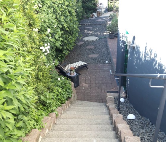 Treppe zum Wohnungseingang Treppe zum Wohnungseingang