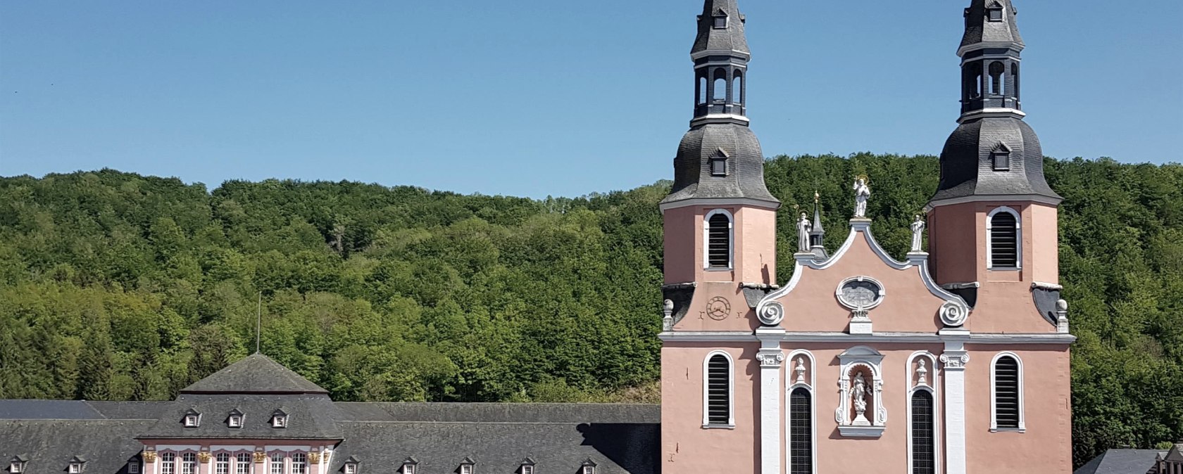 St. Salvator Basilika, Hahnplatz, Prüm, © Tourist-Information Prümer Land u. PM Studios St. Salvator Basilika, Hahnplatz, Prüm, © Tourist-Information Prümer Land u. PM Studios