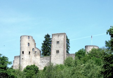 Burgruine Schönecken, © Fotoarchiv TI Prüm Burgruine Schönecken, © Fotoarchiv TI Prüm