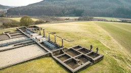 Römische Villa Holsthum von oben, © Eifel Tourismus GmbH, D. Ketz Römische Villa Holsthum von oben, © Eifel Tourismus GmbH, D. Ketz