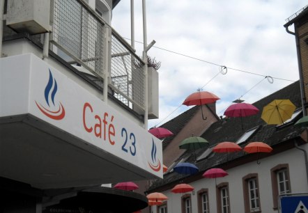 Café23, am Hahnplatz in Prüm, © Tourist-Information Prümer Land Café23, am Hahnplatz in Prüm, © Tourist-Information Prümer Land