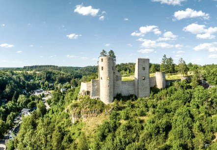 Burgruine Schönecken, © Eifel Tourismus GmbH, Dominik Ketz Burgruine Schönecken, © Eifel Tourismus GmbH, Dominik Ketz