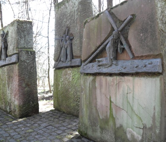 Kreuzwegstation Kalvarienberg Prüm, © Tourist-Information Prümer Land Kreuzwegstation Kalvarienberg Prüm, © Tourist-Information Prümer Land