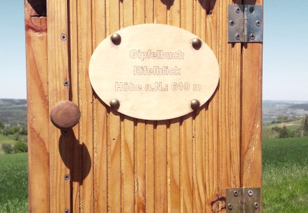 Gipfelbuch, © Tourist-Information Prümer Land/ Elke Dahm Gipfelbuch, © Tourist-Information Prümer Land/ Elke Dahm