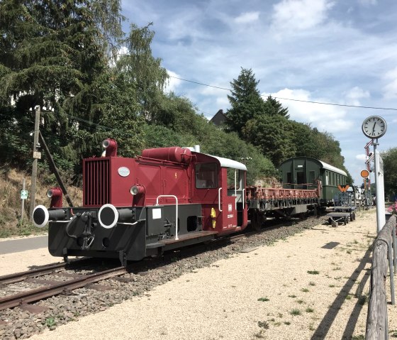 Start of the Enz cycle path: the old railroad station in Pronsfeld, © Eifel Tourismus GmbH, D. Ketz Start of the Enz cycle path: the old railroad station in Pronsfeld, © Eifel Tourismus GmbH, D. Ketz