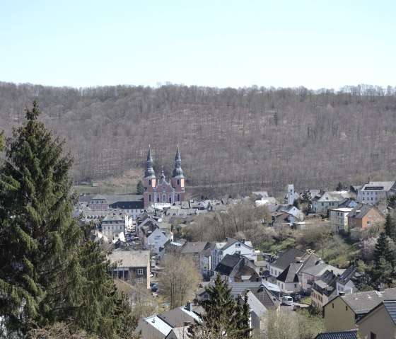 Panoramablick von der Kalvarienbergkapelle Prüm, © Tourist-Information Prümer Land