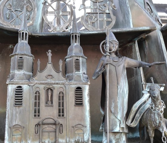 Brunnen am Teichplatz, Pr&uuml;m, &copy; Tourist-Information Pr&uuml;m