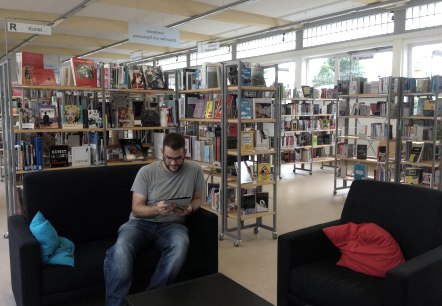 B&uuml;cherei Pr&uuml;m Leseecke, &copy; Tourist-Information Pr&uuml;mer Land/Zentralb&uuml;cherei Pr&uuml;m