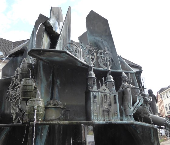 Brunnen am Teichplatz, Pr&uuml;m, &copy; Tourist-Information Pr&uuml;mer Land