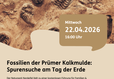 Plakat mit Text, &copy; Naturpark Nordeifel e.V.