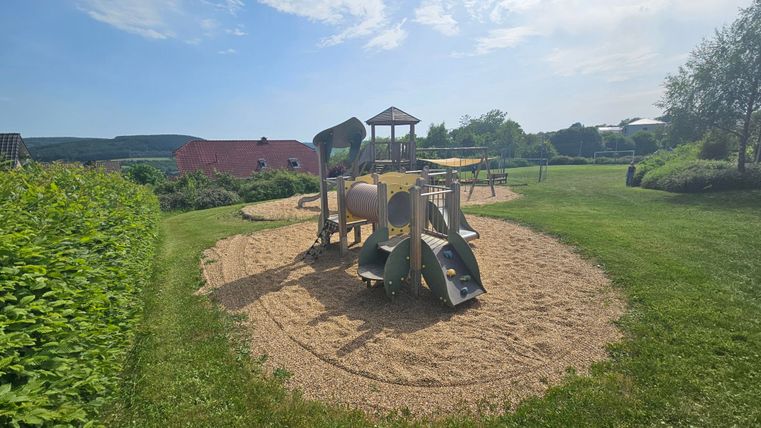 Holzklettergerüst