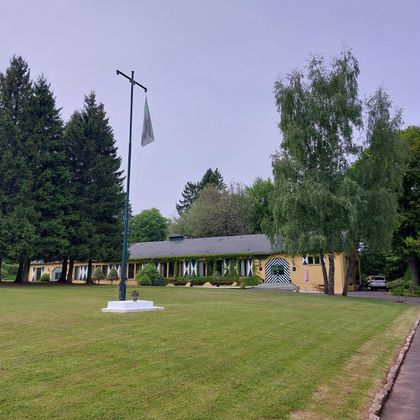 Außengelände der Hubertus Stube