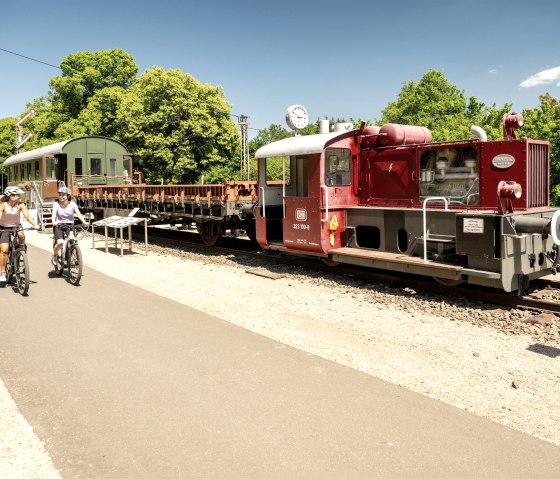 Eisenbahnmuseum mit Caf&eacute;, &copy; Tourist-Information Pr&uuml;mer Land/Eifel Tourismus GmbH, D. Ketz