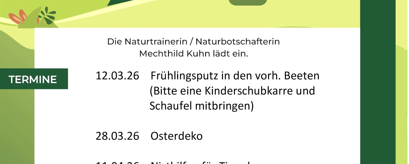 Plakat, &copy; Stadt Pr&uuml;m