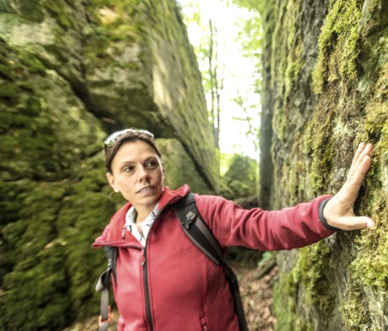 Felsen am Walbert am Schneifel-Pfad - Weg des Friedens, © Eifel Tourismus GmbH, D. Ketz