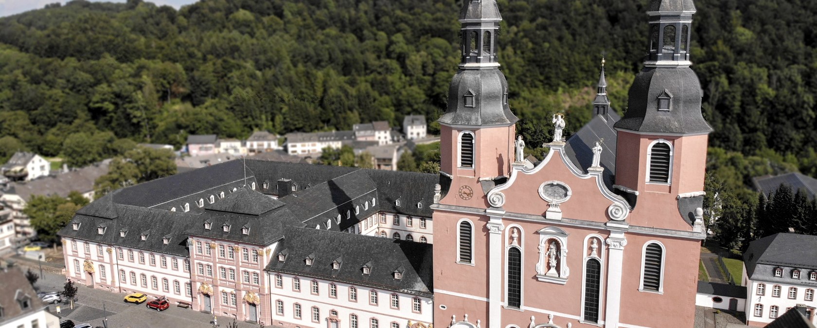 Prüm, St. Salvator Basilika mit ehemaliger Abtei, © Tourist-Information Prümer Land