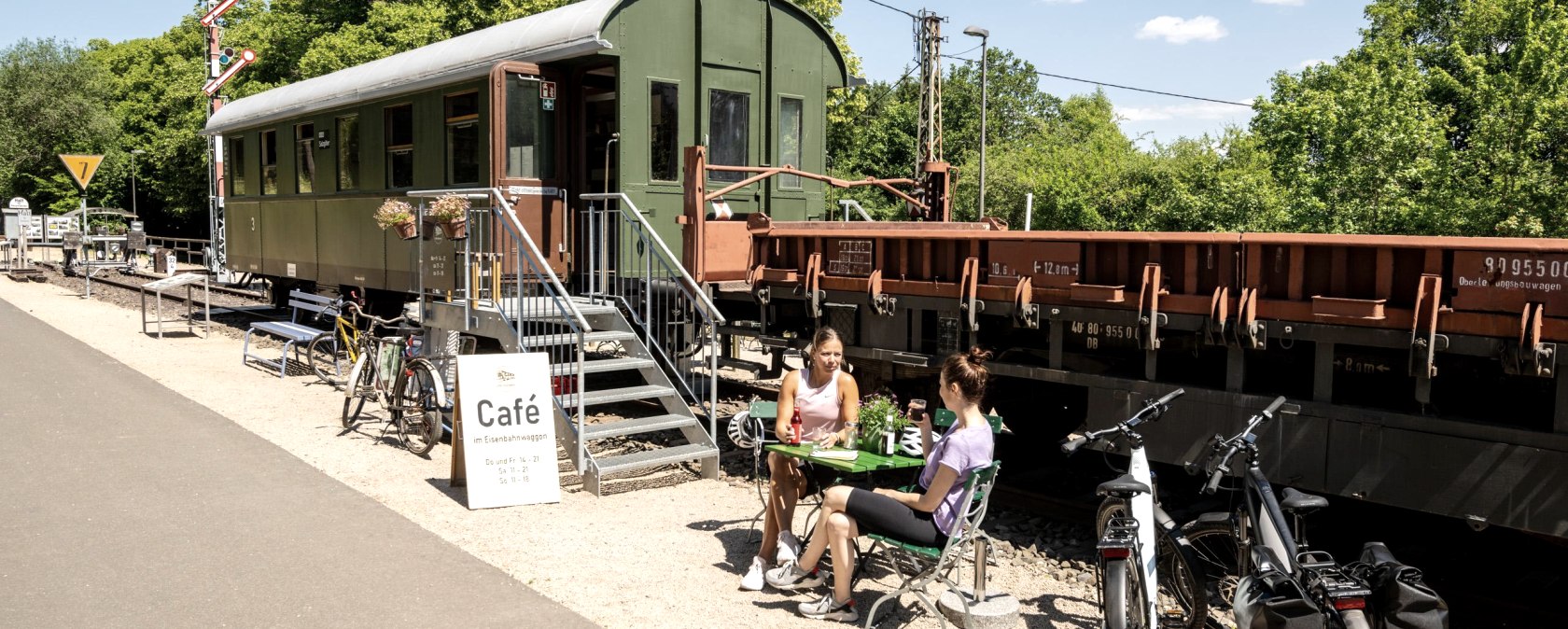 Café Stullwerk am Eifel-Ardennen-Radweg, © Eifel Tourismus GmbH, Dominik Ketz