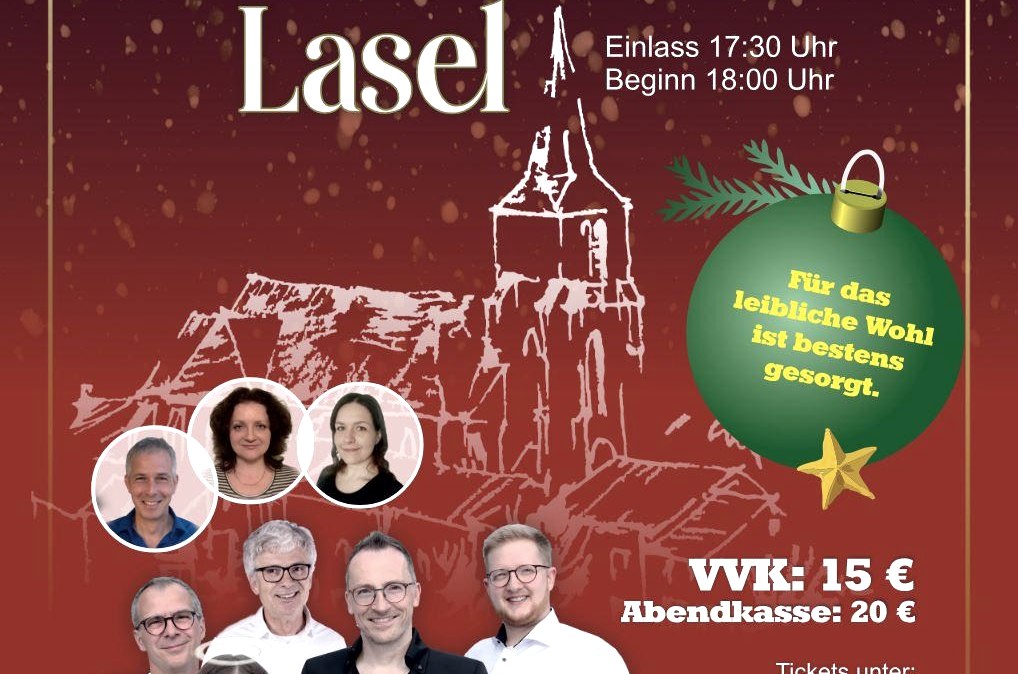 Weihnachtskonzert Lasel, © Bürgerverein Lasel aktiv e.V.