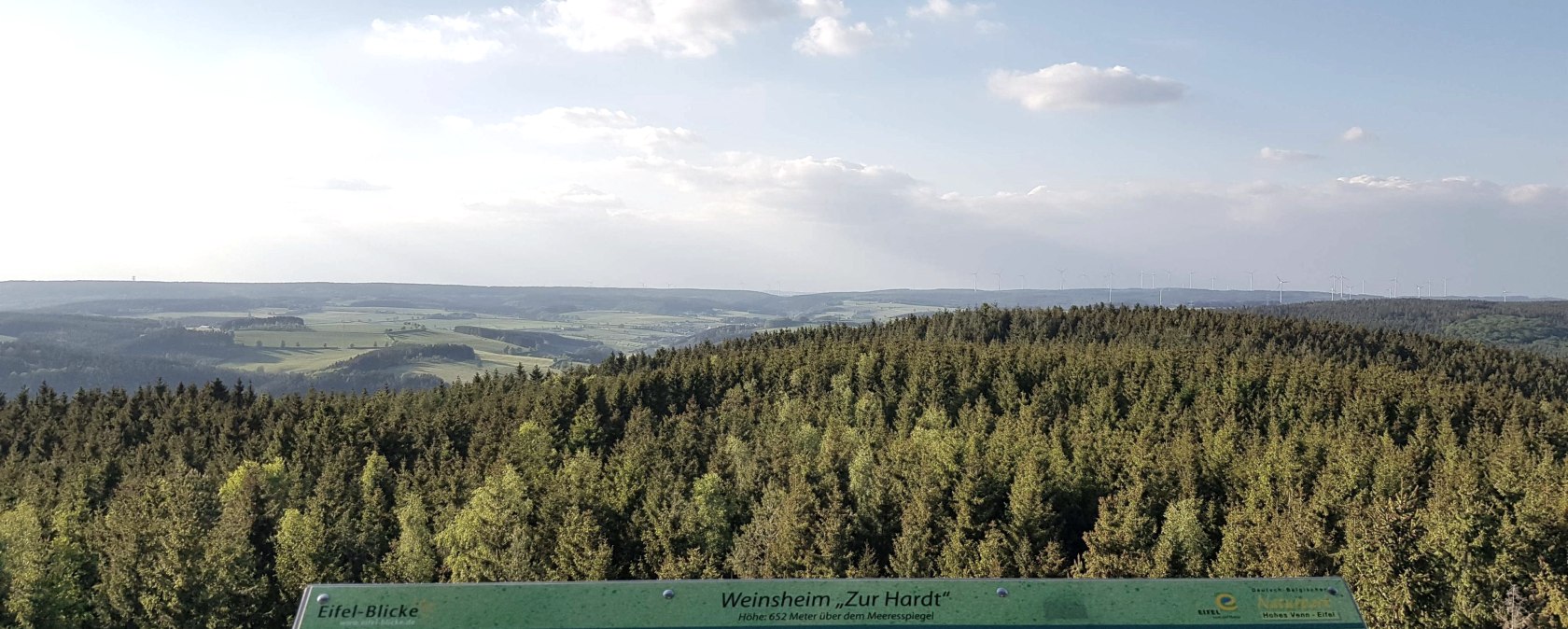 Eifel-Blick Zur Hardt/Aussichtsturm, Weinsheim, © Tourist-Information Prümer Land