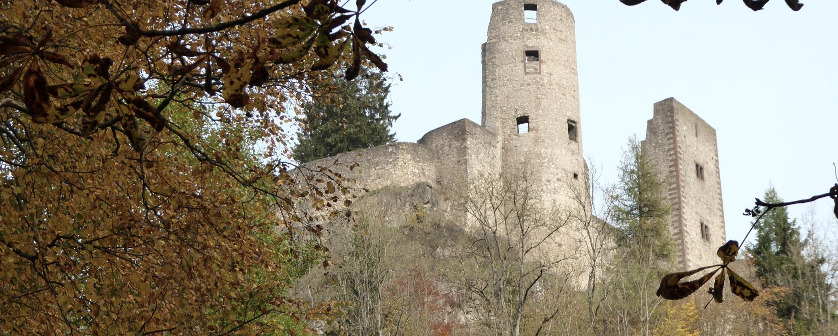 Burgruine Schönecken, © Tourist-Information Prümer Land