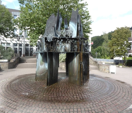 Brunnen am Teichplatz, Pr&uuml;m, &copy; Tourist-Information Pr&uuml;mer Land