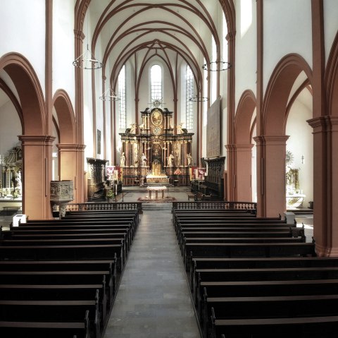 St. Salvator Basilika Pr&uuml;m, Innenraum, &copy; Tourist-Information Pr&uuml;mer Land