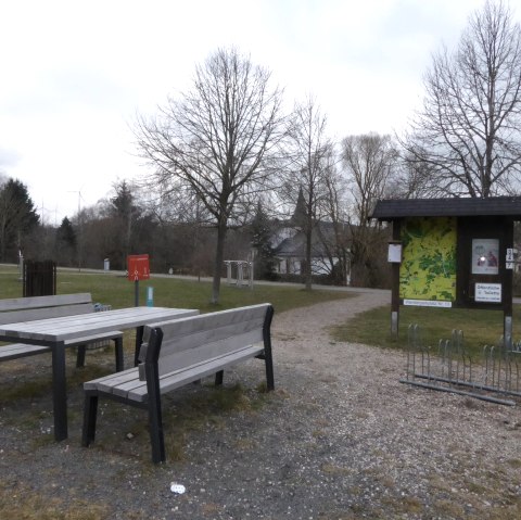 E-Bike-Ladestation Watzerath Wanderparkplatz, © Tourist-Information Prümer Land