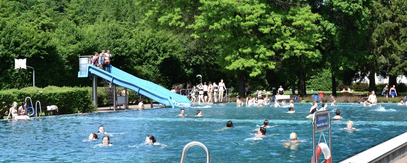Waldfreibad Prüm neben Campingplatz, © Tourist-Information Prümer Land