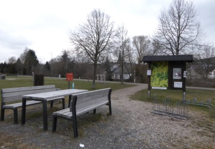 E-Bike-Ladestation Watzerath Wanderparkplatz, © Tourist-Information Prümer Land