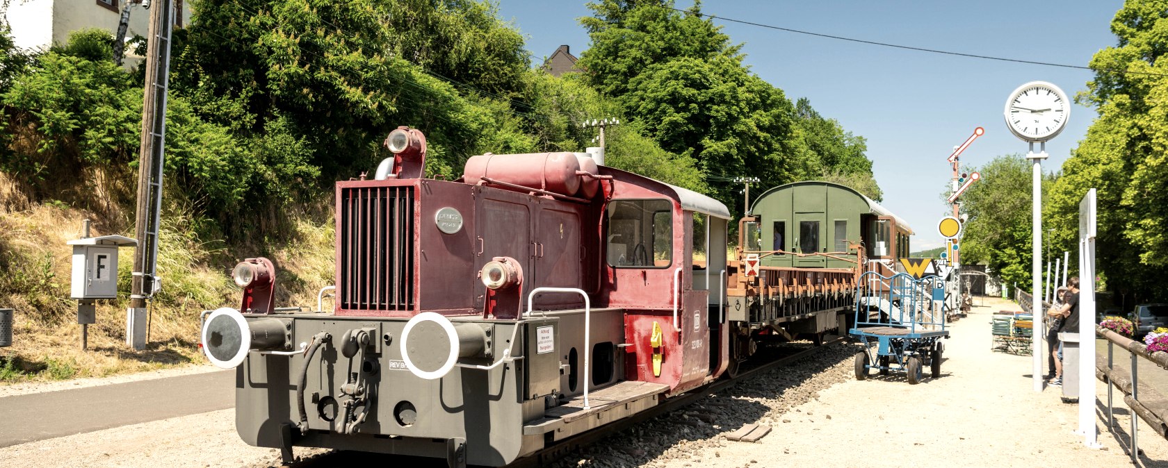 Eisenbahnmuseum Pronsfeld, © Eifel Tourismus GmbH, D. Ketz